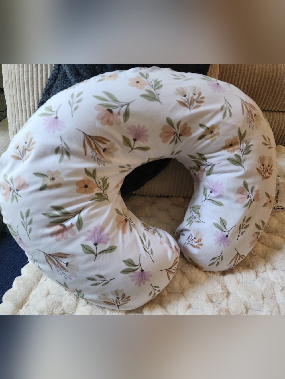 Boppy Nursing Pillow With Extra Cover